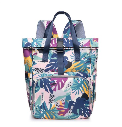 Floral Print Diaper Bag