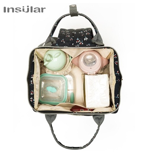 Nylon Diaper Bag Backpack