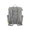 Faux Leather Diaper Backpack