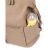 Faux Leather Diaper Bag Backpack