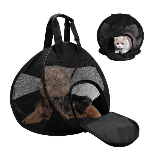 Folding Collapsible Cat Carrier